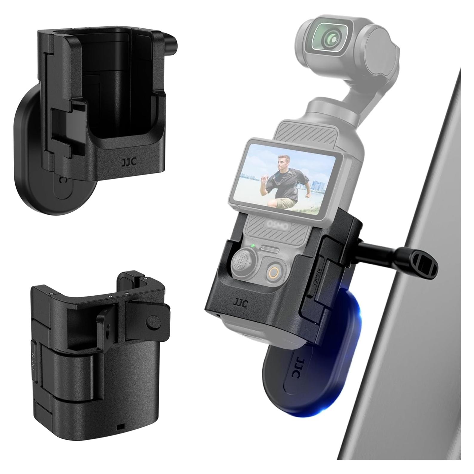 Soporte Magnético JJC para DJI Osmo Pocket 3 con Zapata Fría