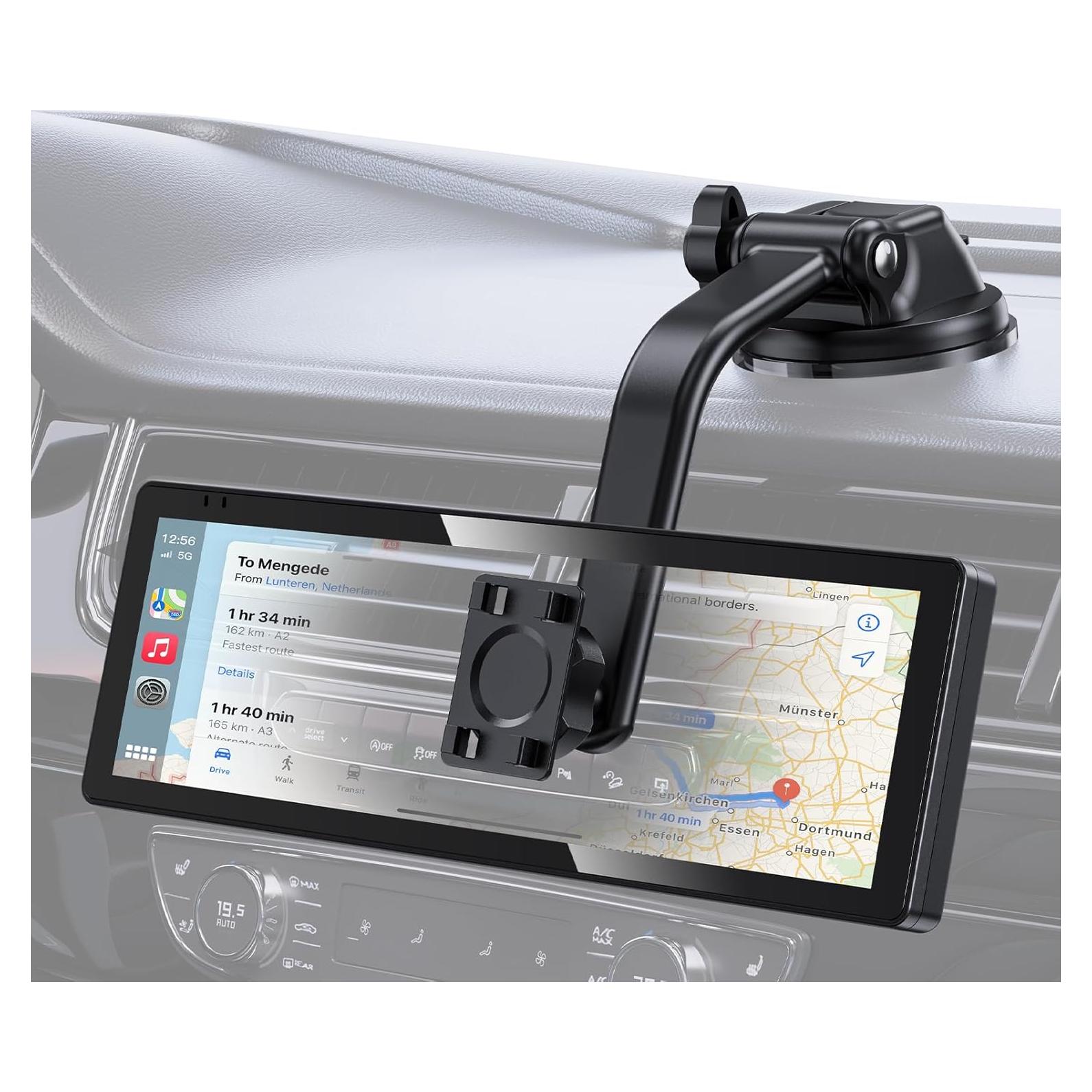Soporte de Pantalla CarPlay iGoevo 7" a 10.26" Ventosa