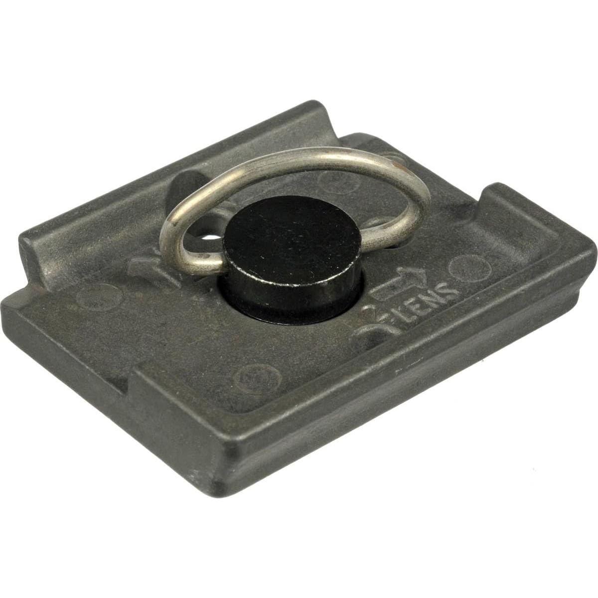 Placa de Liberación Rápida Manfrotto 200PL con Tornillo 1/4" y Adaptador 3/8"