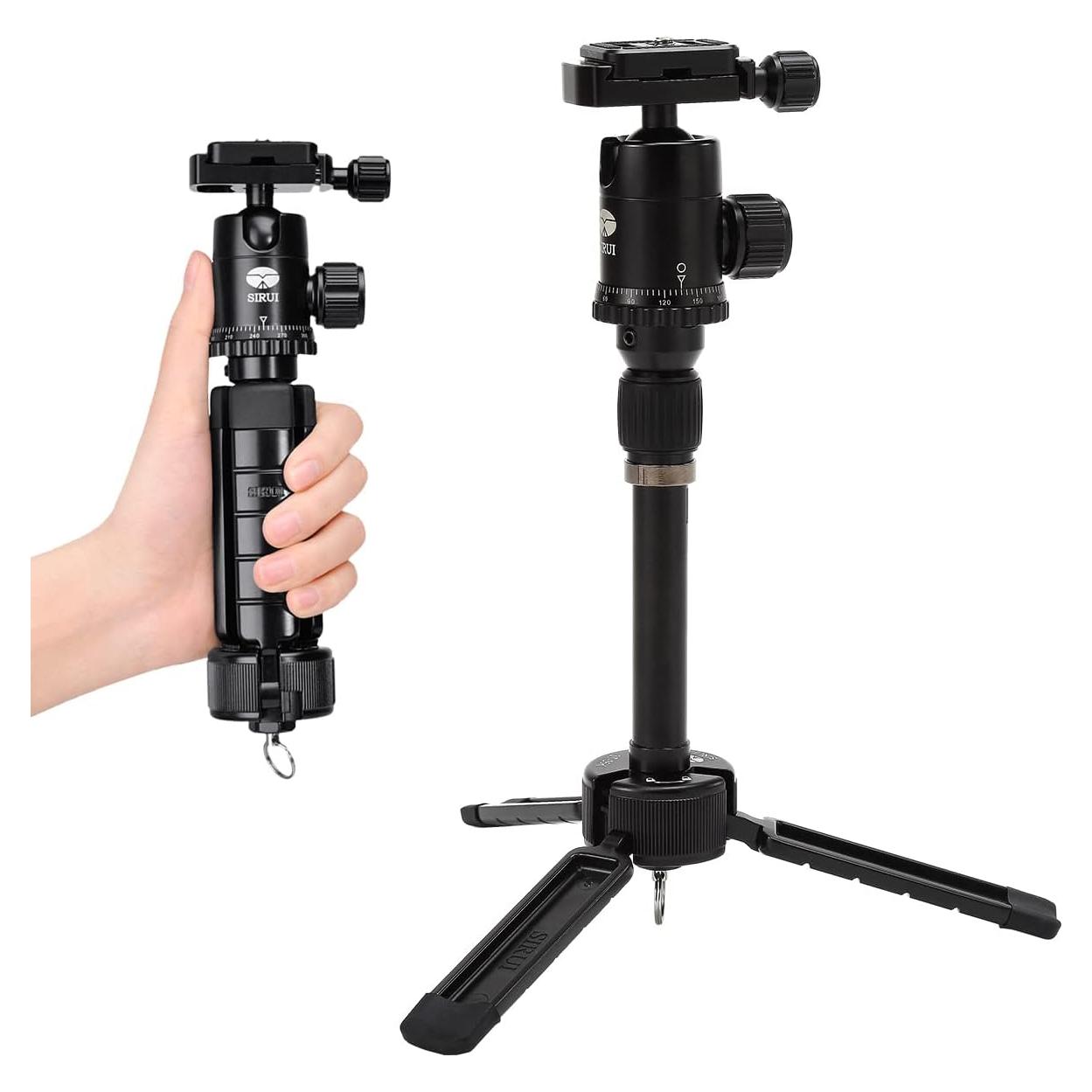 Trípode Mini SIRUI AM-35K 34.3cm Aluminio 4kg Carga