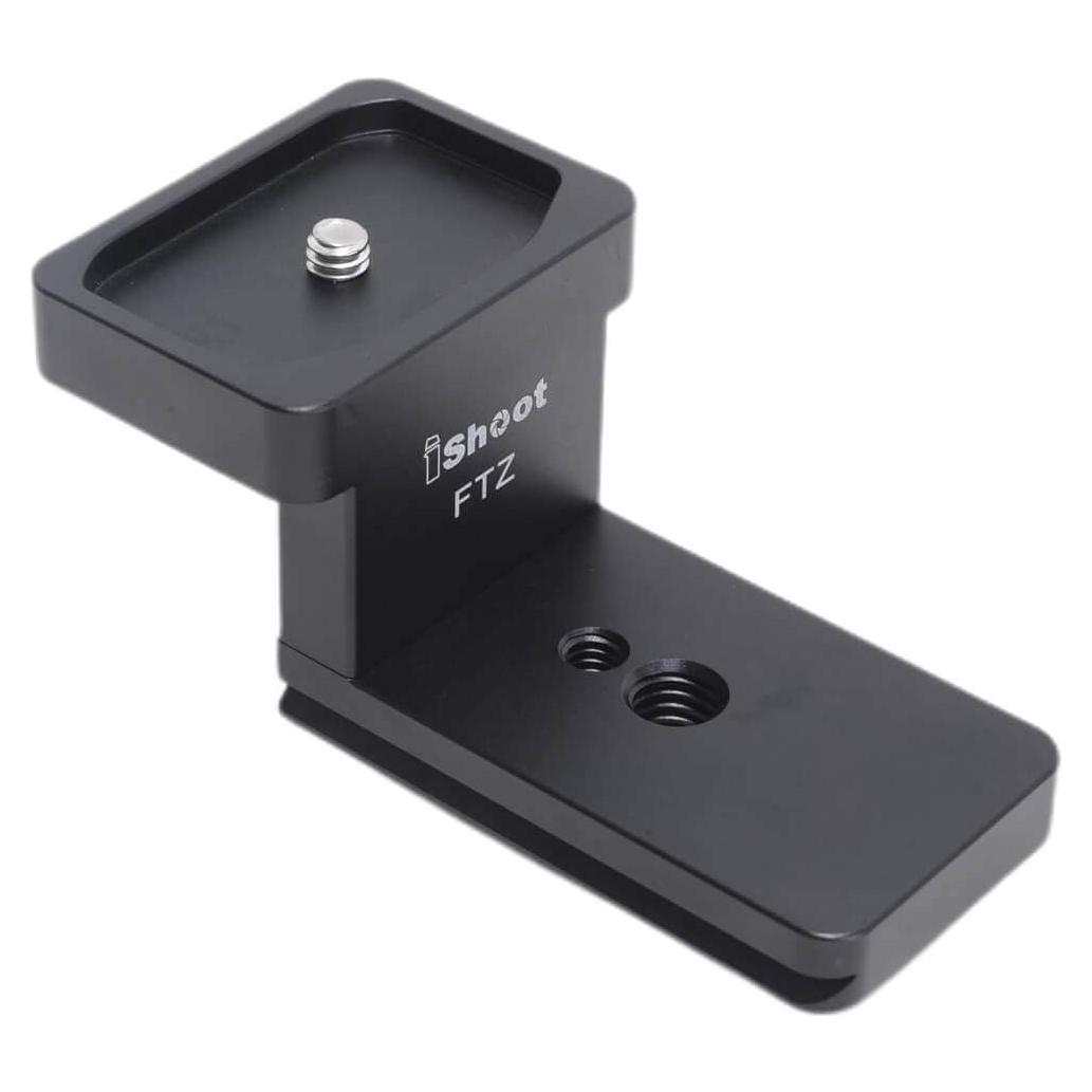 Pie de soporte de collar de lente iShoot IS-FTZ para Nikon FTZ
