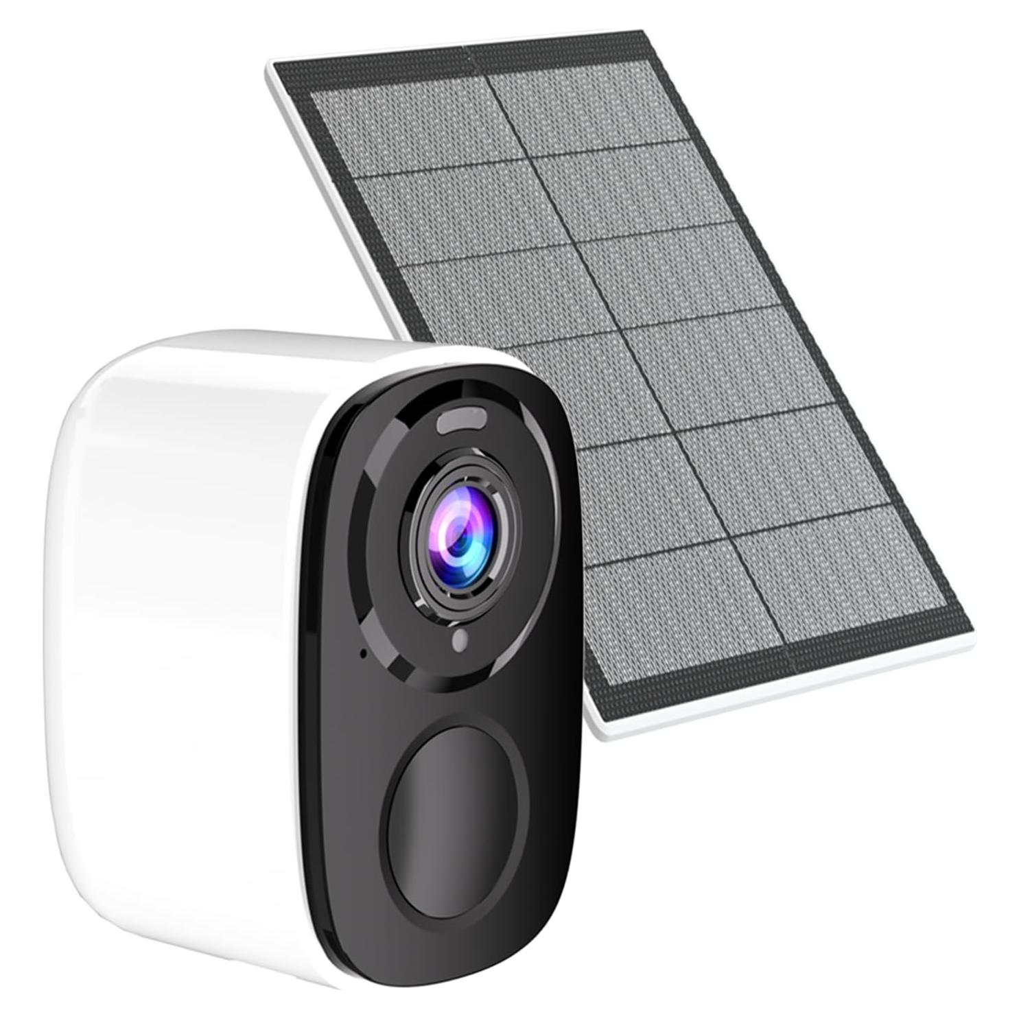 Cámara de Seguridad Solar Inalámbrica Rraycom 5MP WiFi Exterior