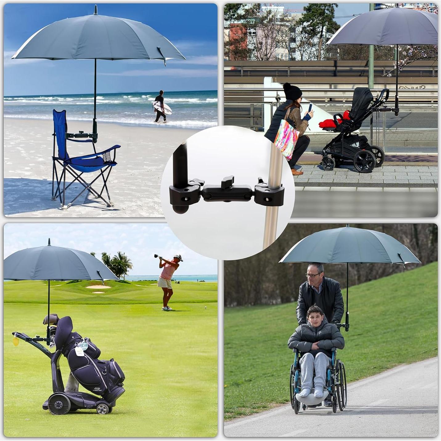 Soporte de Cámara Doble Super Clamp YALLSAME con Brazo Ajustable