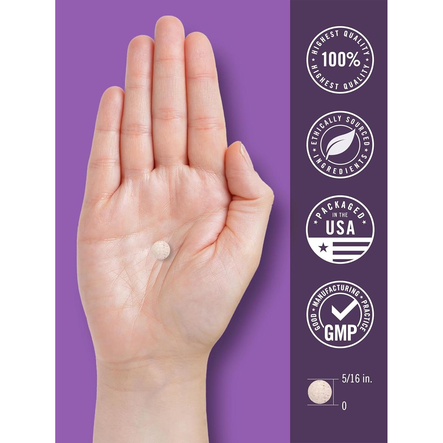 Melatonina 12 mg Carlyle 180 Tabletas Disolución Rápida Sabor Baya