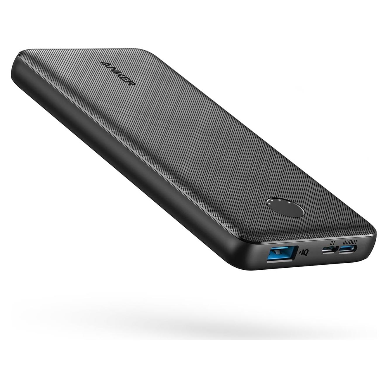 Anker Power Bank 10,000mAh USB-C Carga Rápida Negro - Paquete de 2