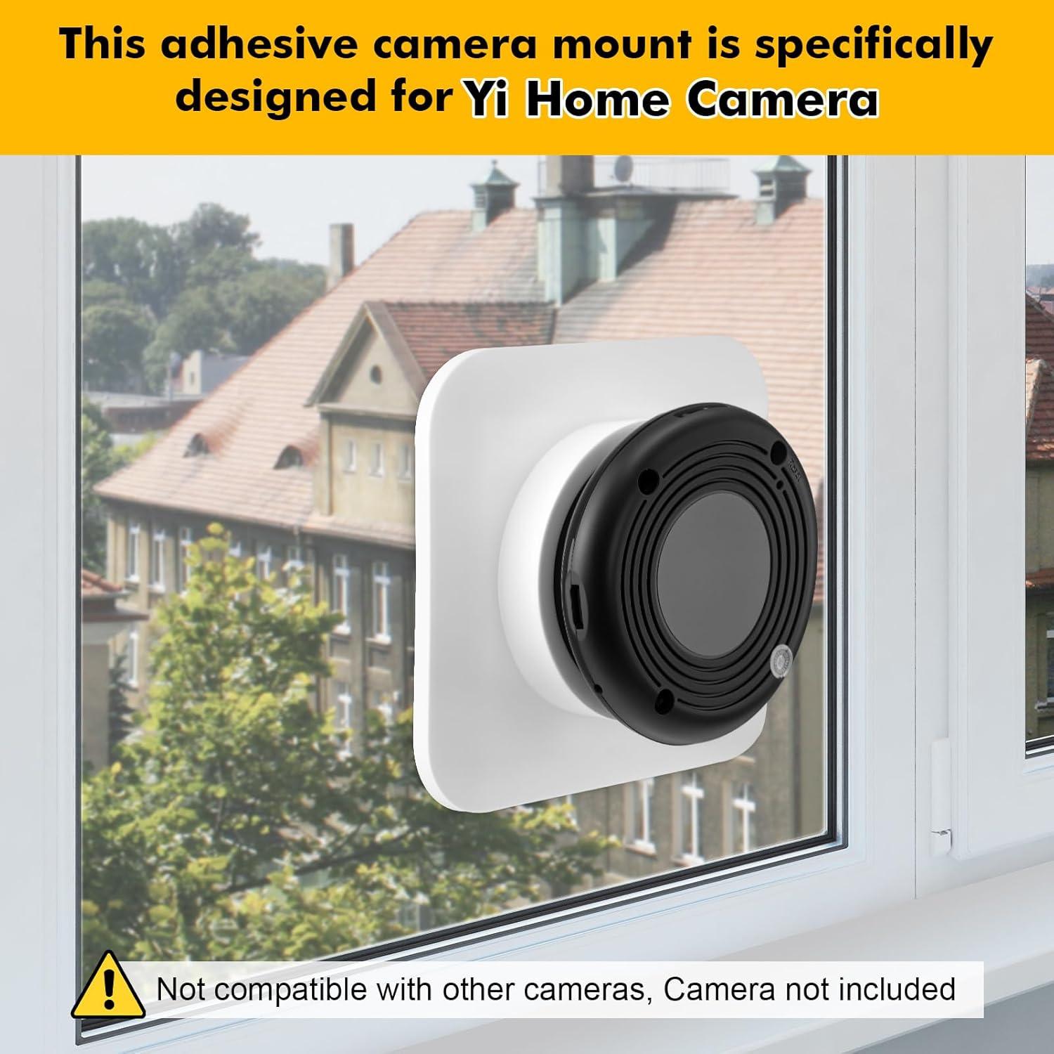 Soporte de Ventana para Cámara Yi Home - 2 Unidades - Adhesivo Fuerte