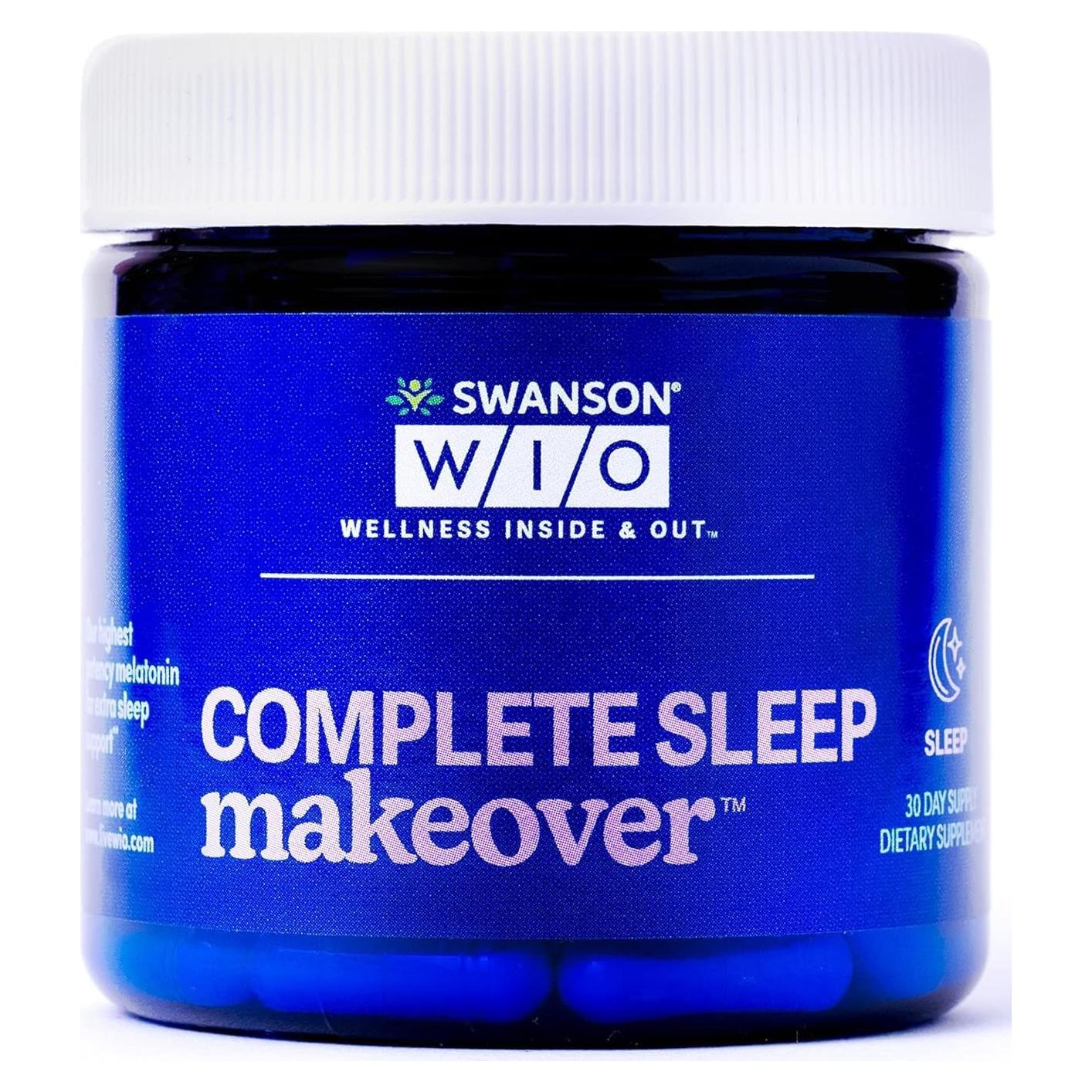 Suplemento de Melatonina 10 mg Swanson WIO - 30 Cápsulas