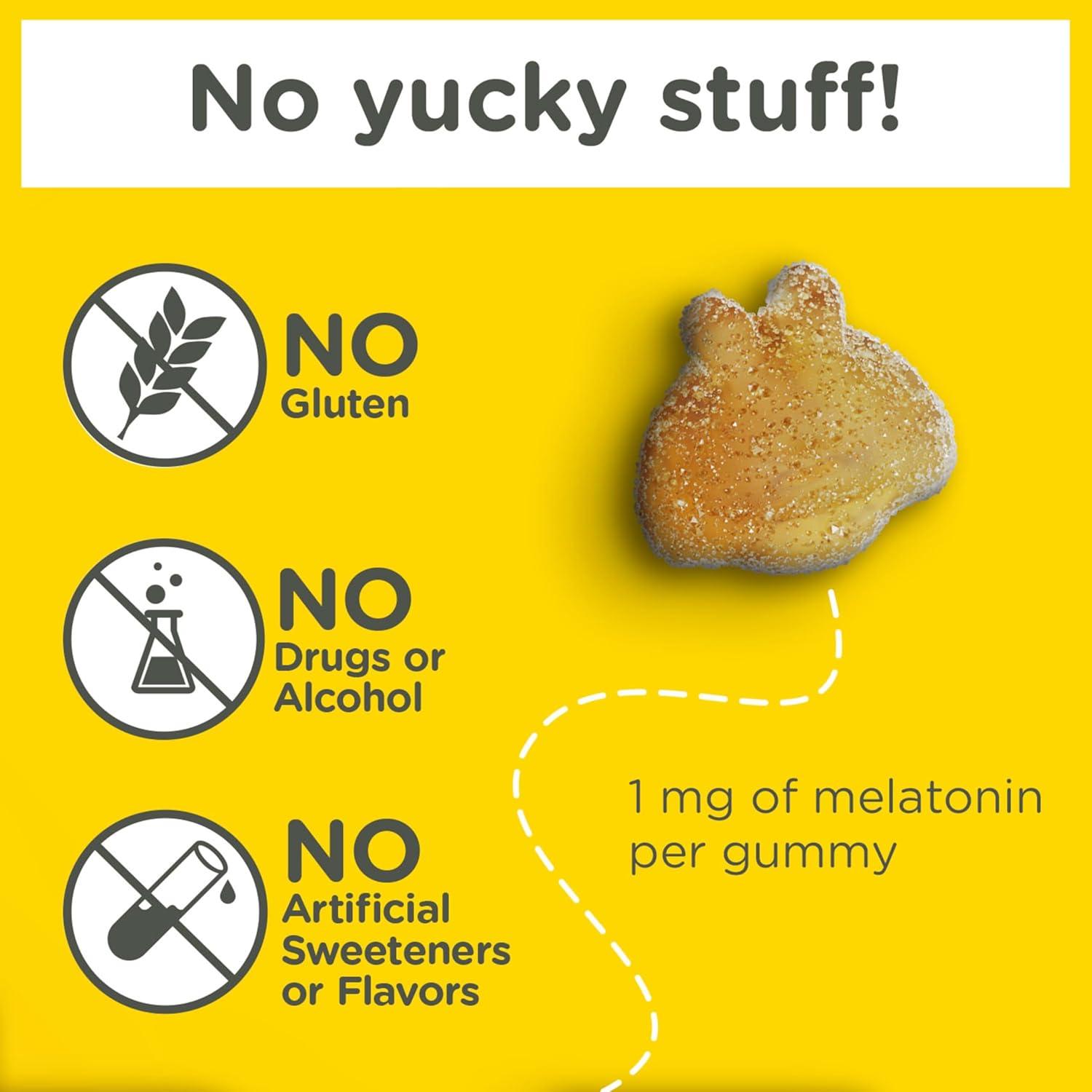 Gomitas de Melatonina Zarbee's para Niños 60 Unidades Sabor Fresa