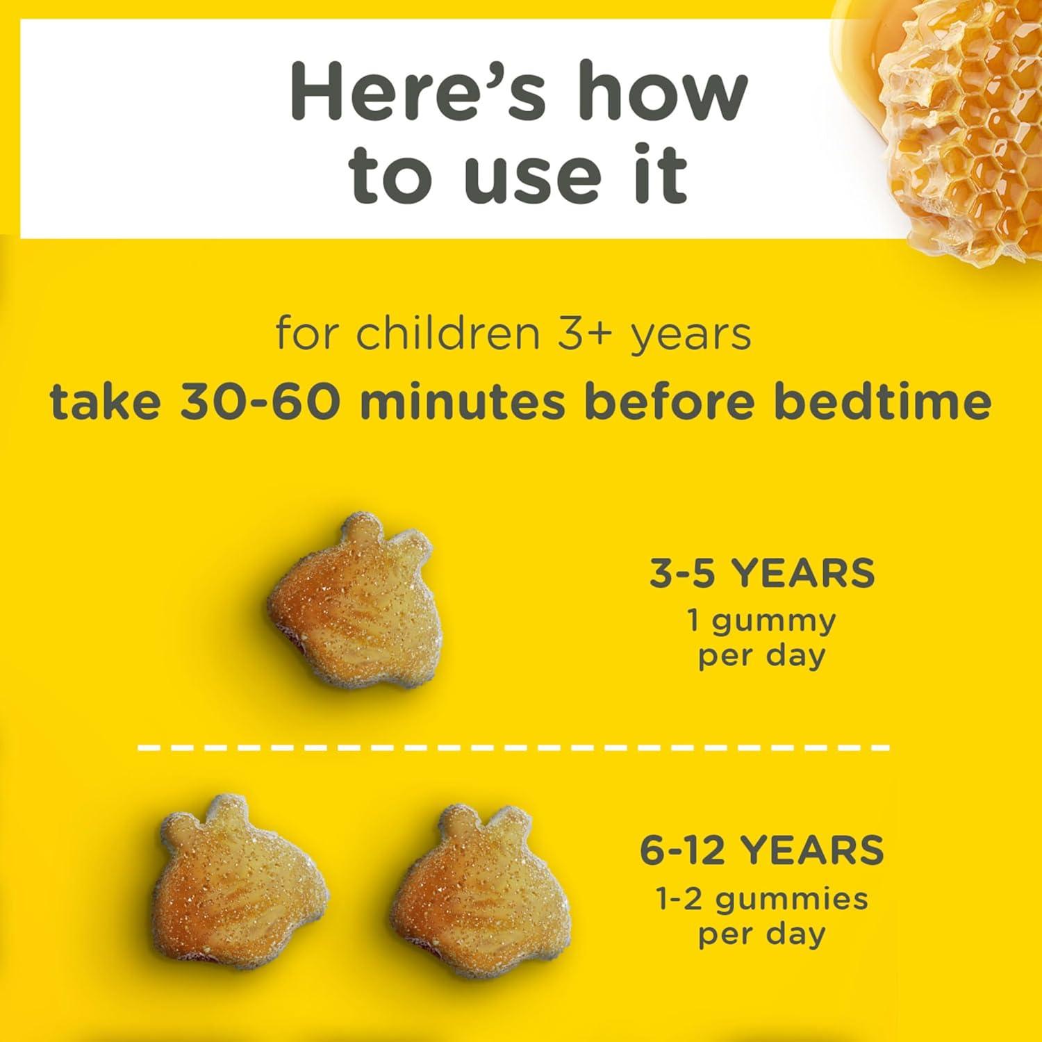 Gomitas de Melatonina Zarbee's para Niños 60 Unidades Sabor Fresa