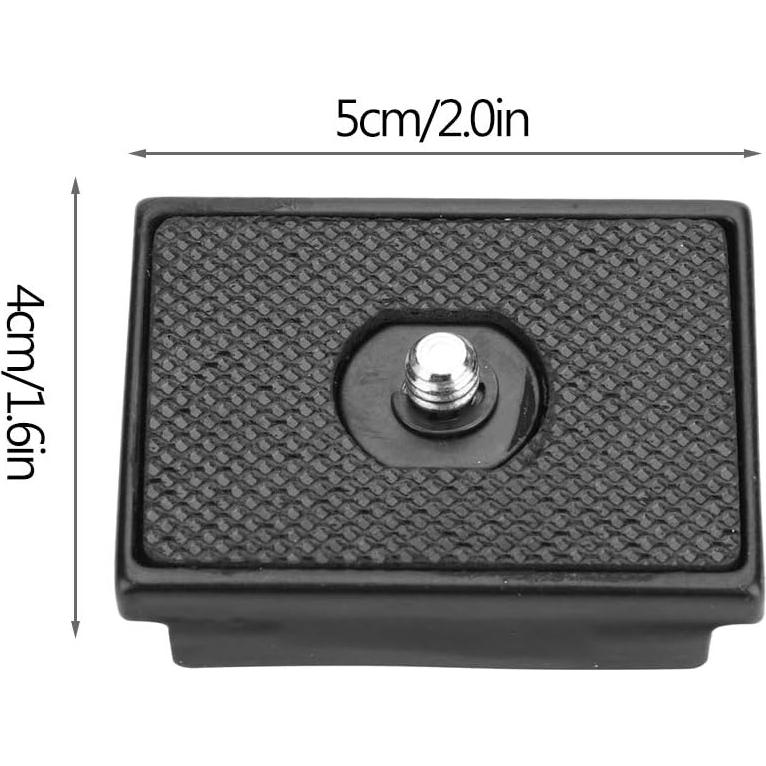 Placa de liberación rápida Serounder 1/4" para trípode de cámara
