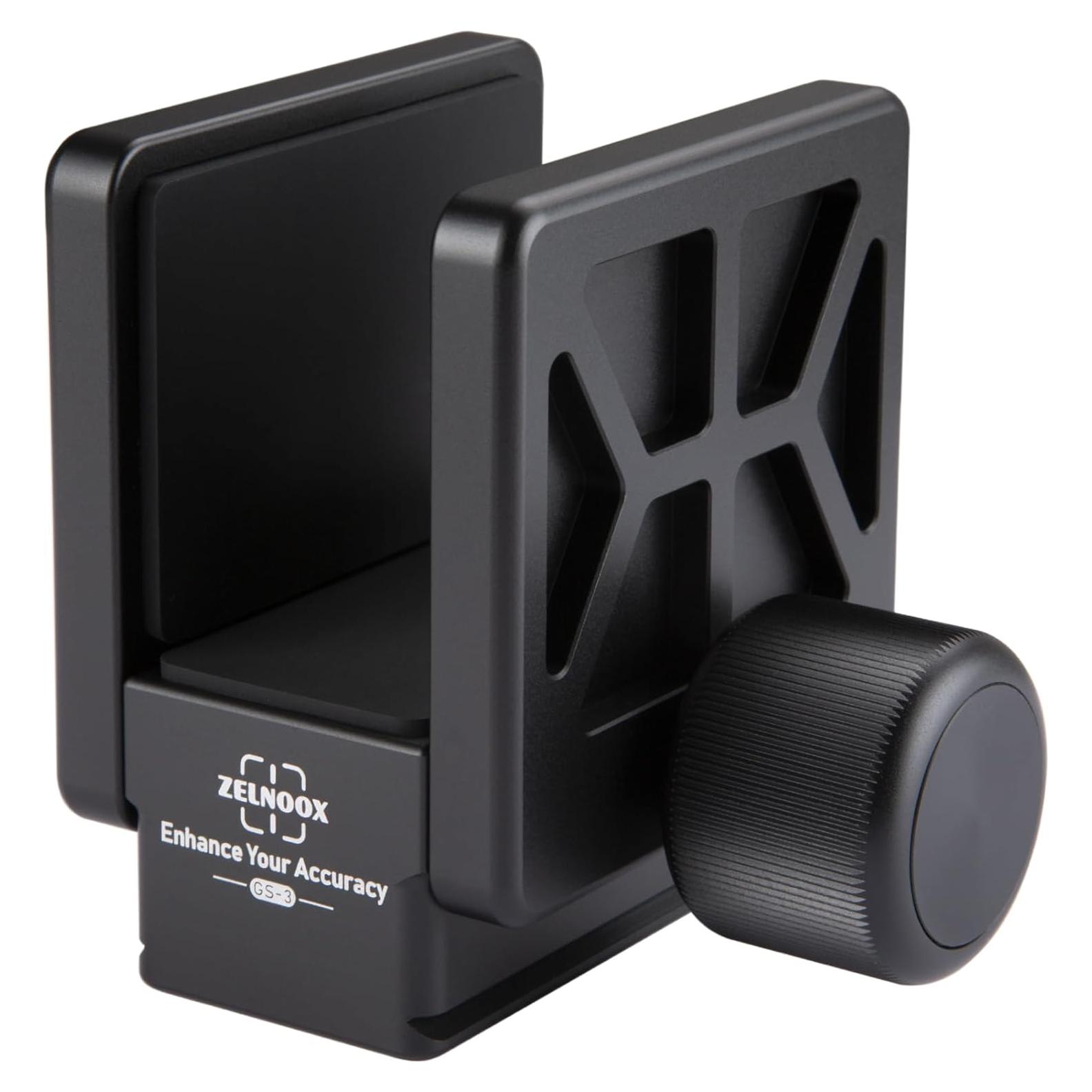 Soporte de trípode Zelnoox GS-3 con liberación rápida Arca-Swiss