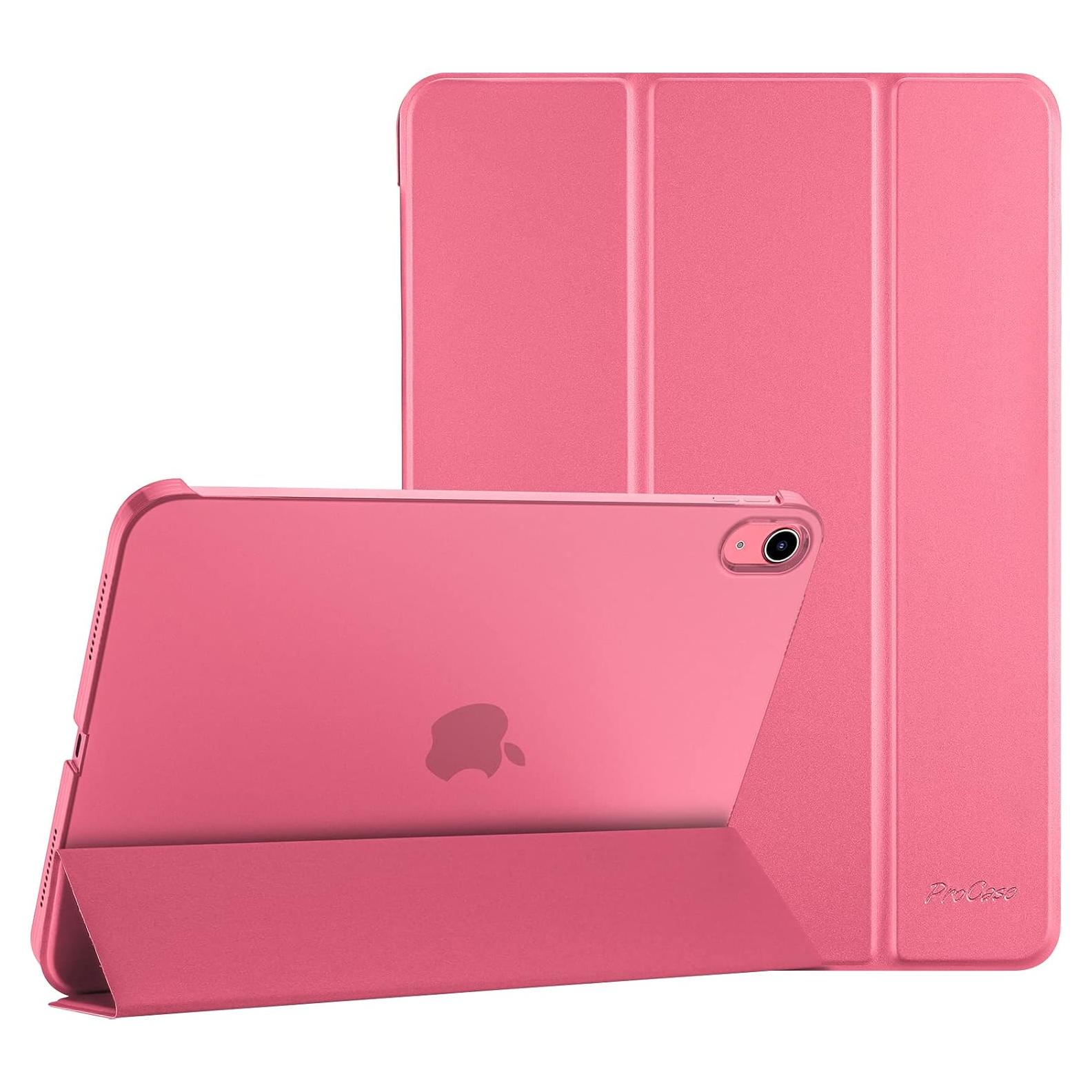 Funda ProCase para iPad 11" y 10.9" Rosa Delgado