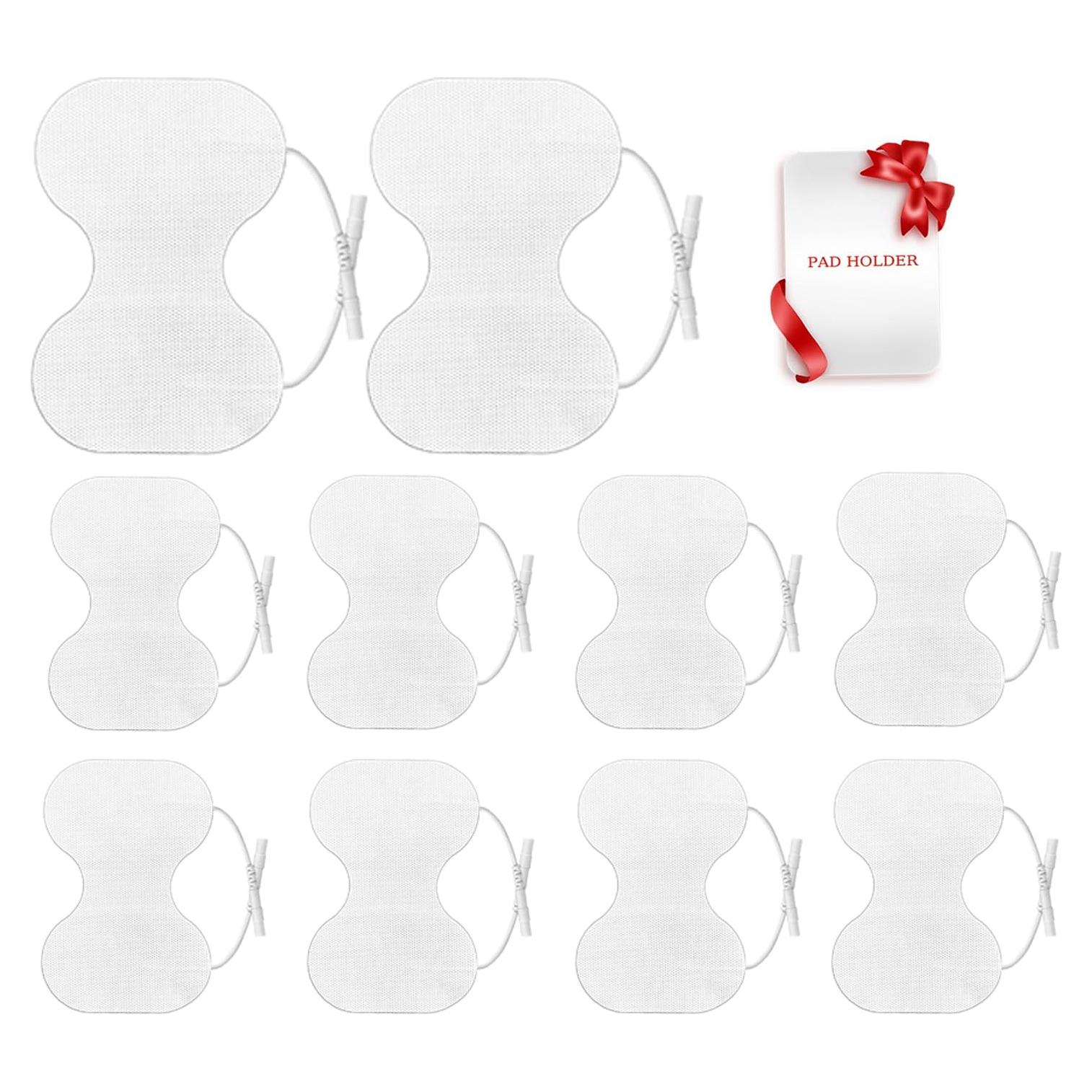 PADS de Reemplazo TENS Melede - 10 Electrodos Extra Grandes