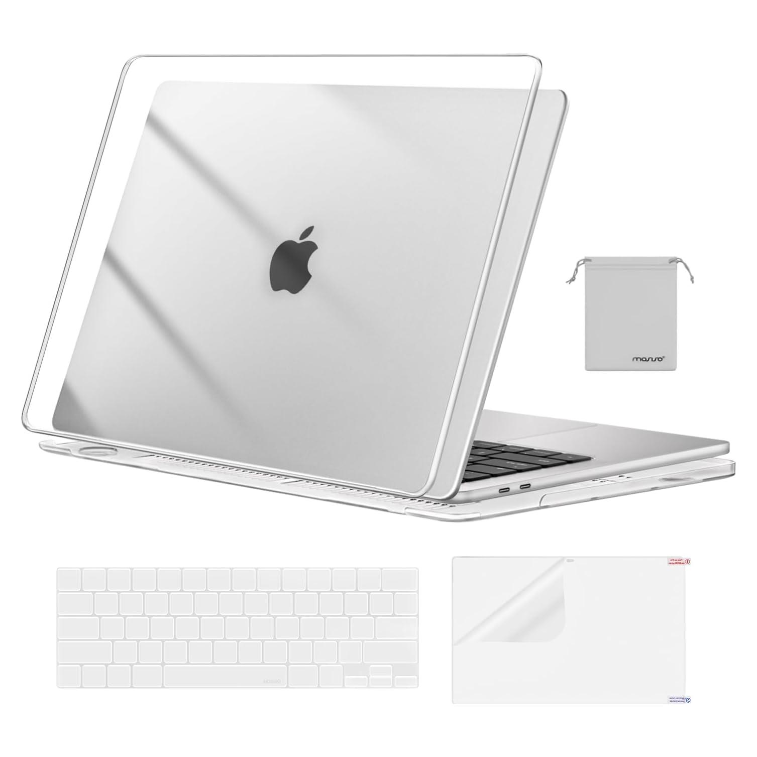 Funda Dura MOSISO para MacBook Pro 13" Transparente