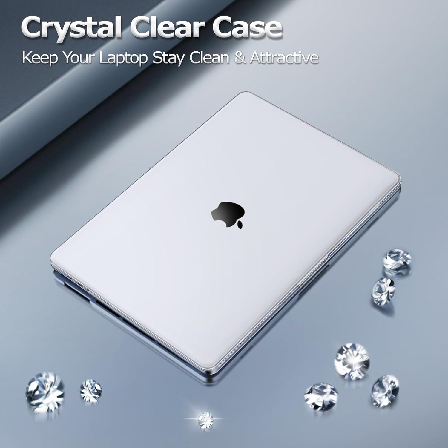 Funda Dura MOSISO para MacBook Pro 13" Transparente