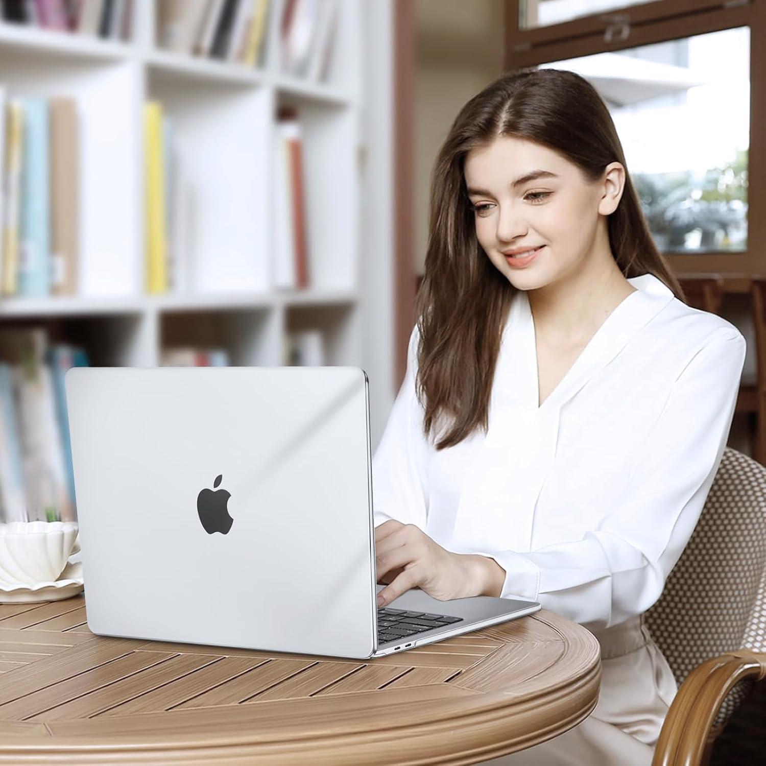 Funda Dura MOSISO para MacBook Pro 13" Transparente