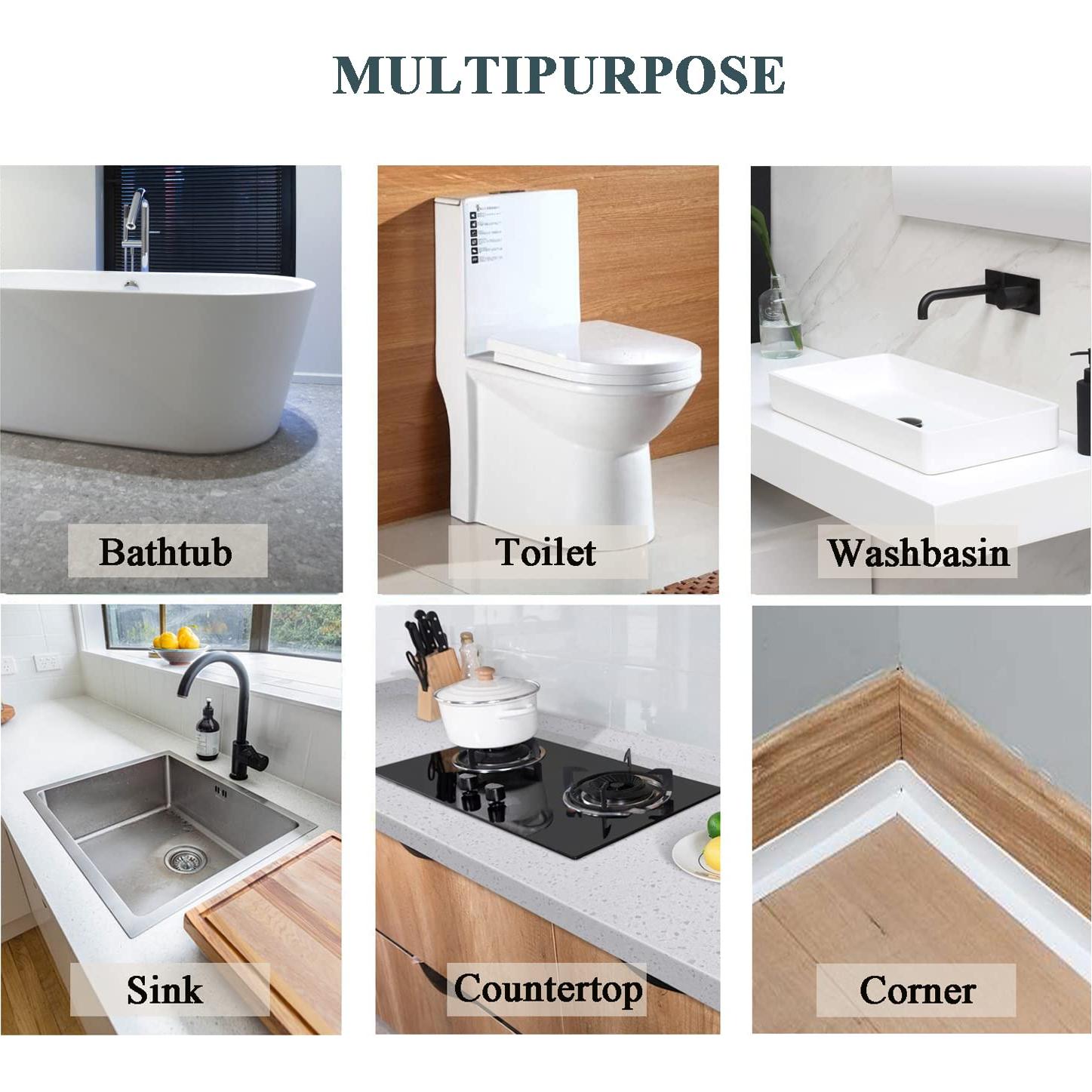 Tira de calafateo autoadhesiva Dstorelhp 38mm x 3.2m PVC