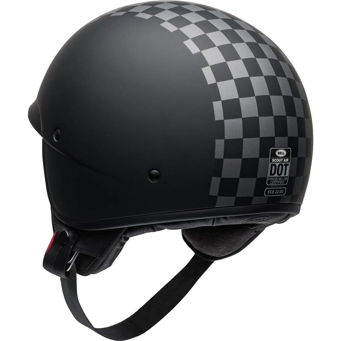 Casco Bell Scout Air Mediano Negro Mate 900g