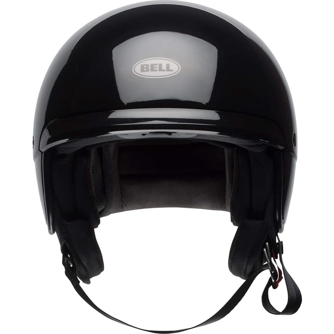 Casco Bell Scout Air Grande Negro Brillante Ligero
