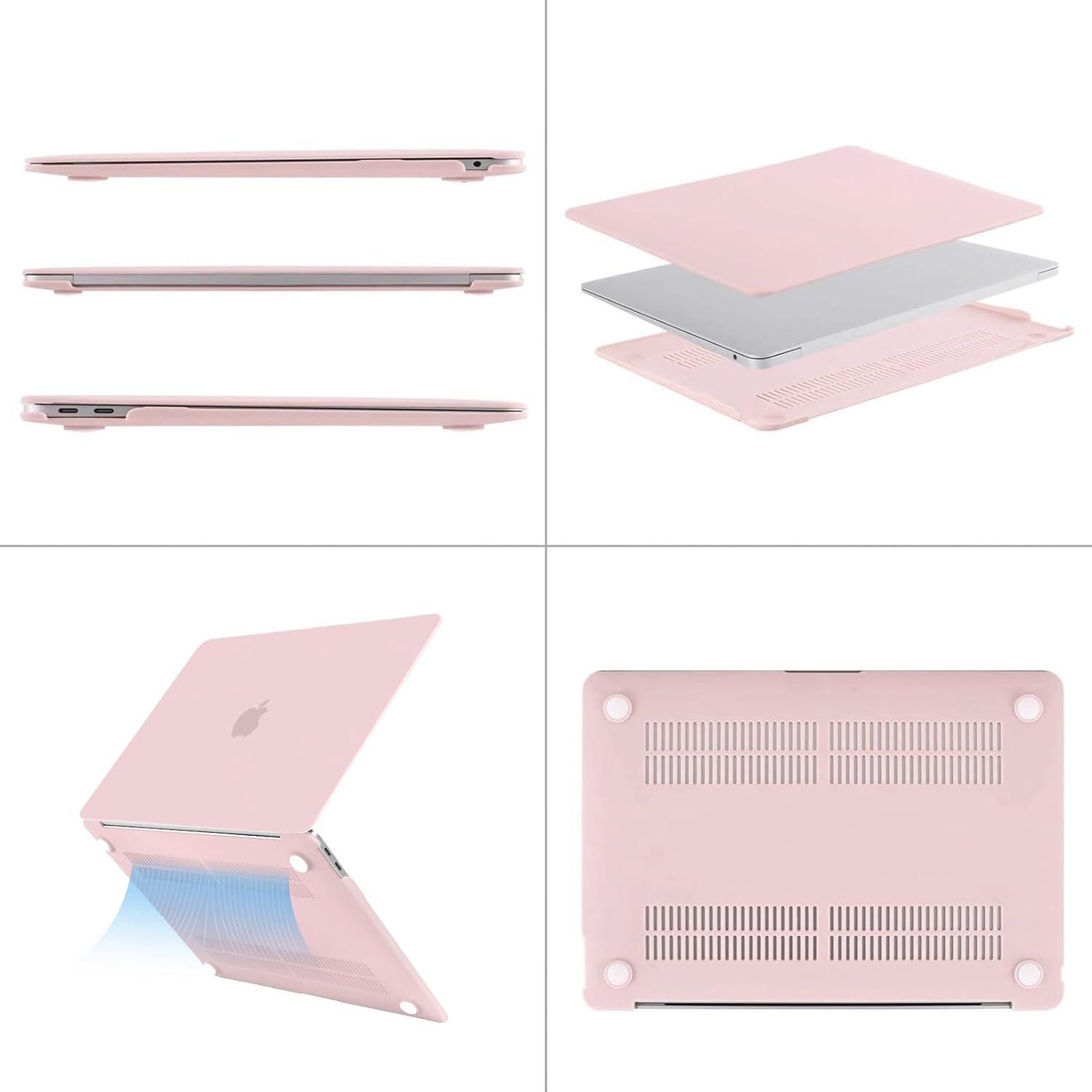 Funda MOSISO para MacBook Air 13.3" Cuarzo Rosa 2022-2018
