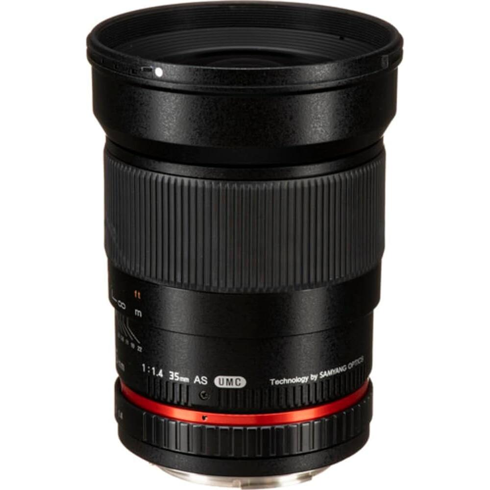 Lente Rokinon 35mm f/1.4 para Cámaras Canon - 0.66 kg