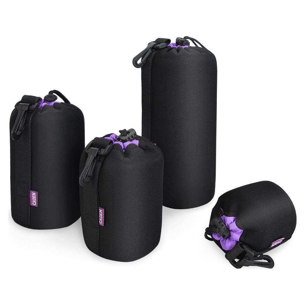 Juego de Fundas para Lentes CADeN 4 Piezas SMLXL Neopreno