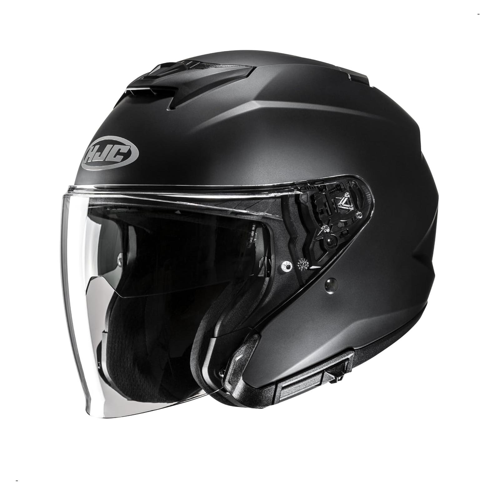 Casco Abierto HJC i31 Negro Semi Mate Pequeño DOT