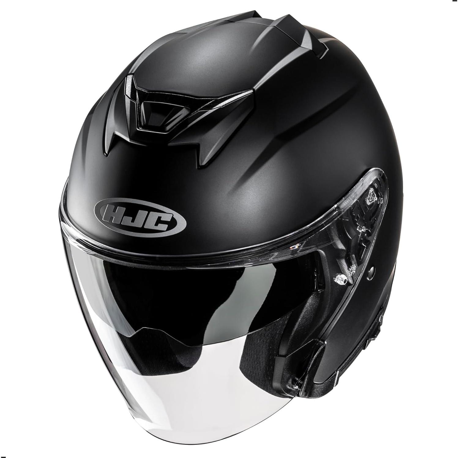 Casco Abierto HJC i31 Negro Semi Mate Pequeño DOT