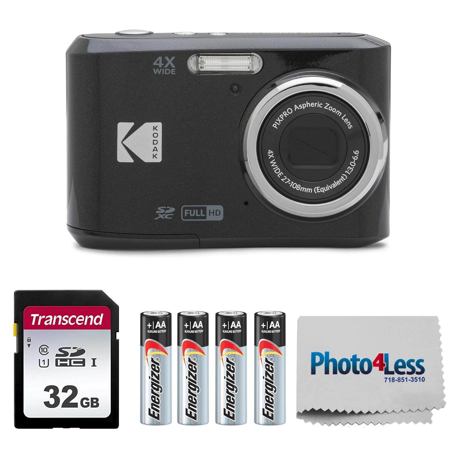 Cámara Digital KODAK PIXPRO FZ45 16MP Zoom 4X Gran Angular 27mm