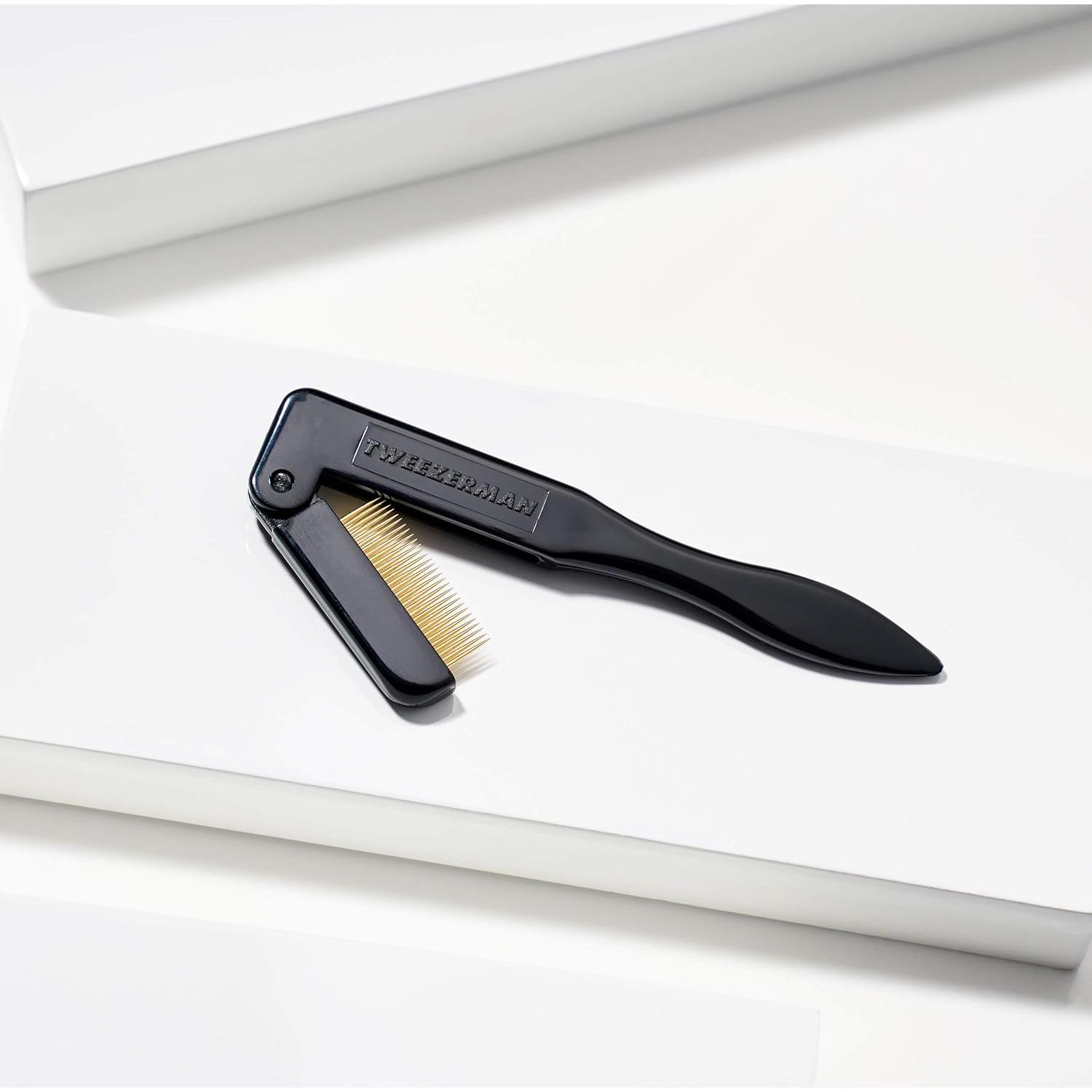 Peine para Pestañas Tweezerman Modelo 1054-R Dientes Dorados
