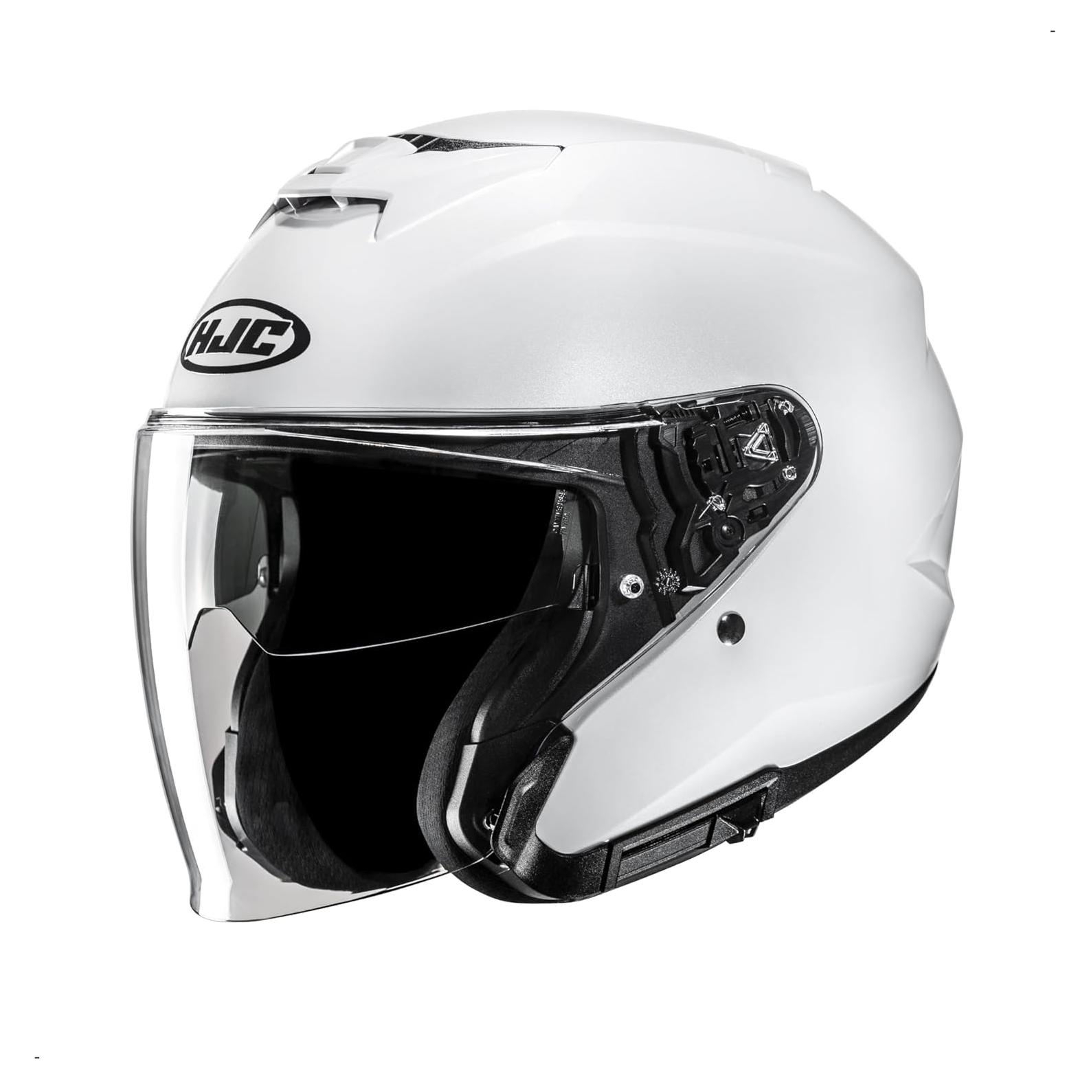 Casco Abierto HJC i31 Blanco Extra Grande Aprobado DOT