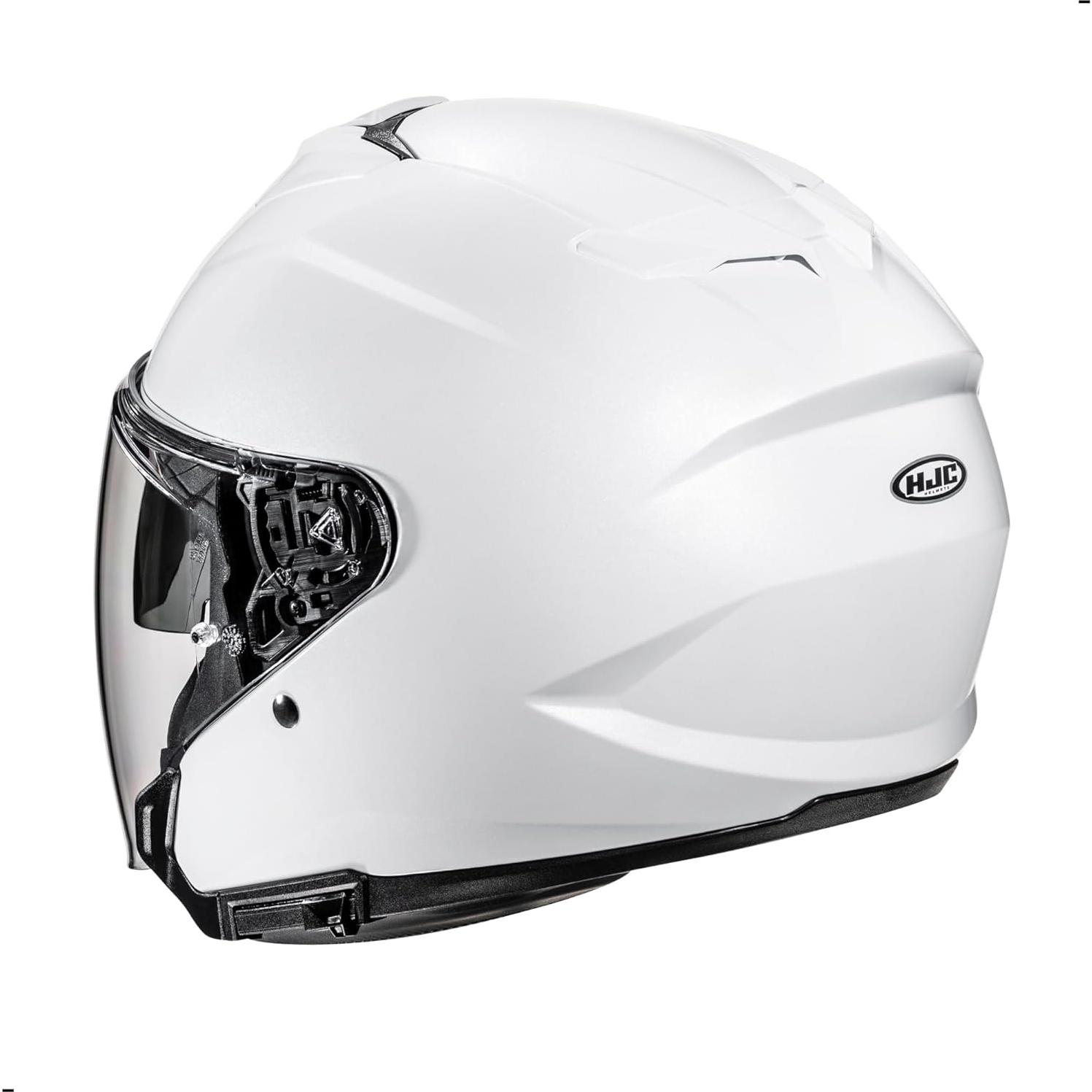 Casco Abierto HJC i31 Blanco Extra Grande Aprobado DOT