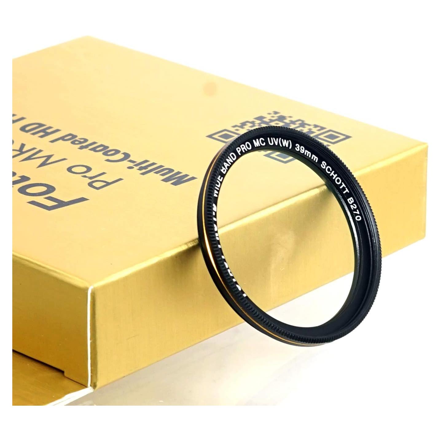 Filtro UV Fotasy 39 mm MRC Ultra Delgado 18 Capas