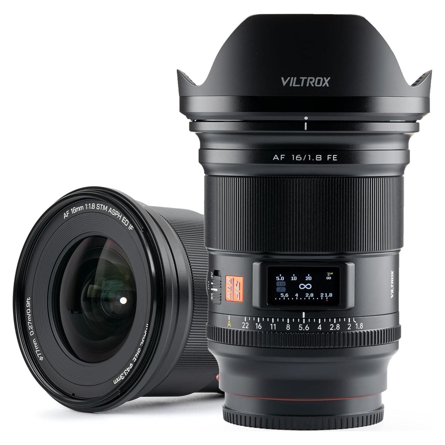 Lente VILTROX 27mm F1.2 Pro E Montura Autofocus para Sony