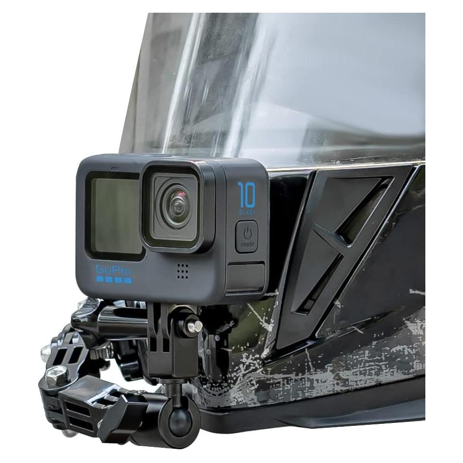 Kit de Montaje en Barbilla para Casco de Motocicleta GoPro