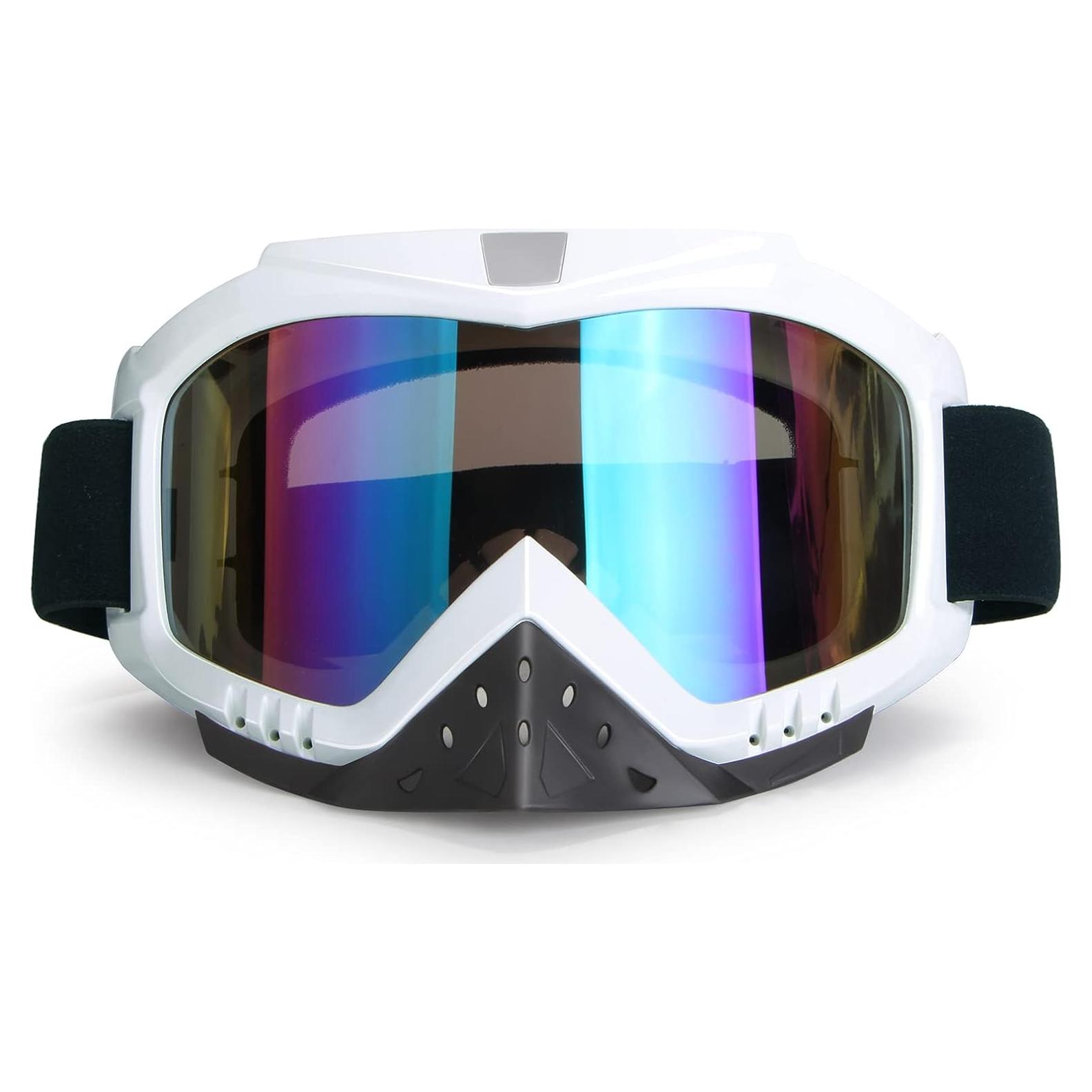 Gafas de Motocross Dmeixs - Anti UV, Anti Niebla, Ajustables