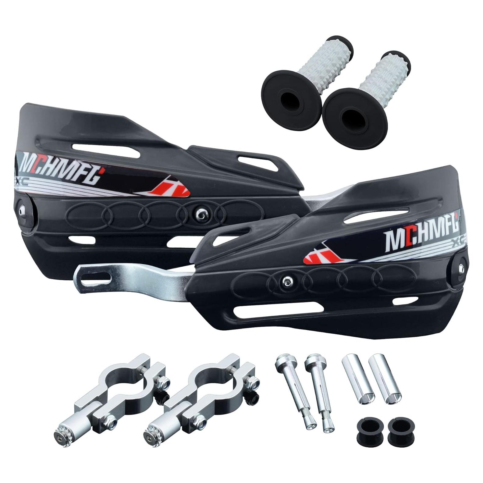 Guardias de Manos Fewfuss para Dirt Bike y ATV - Negro