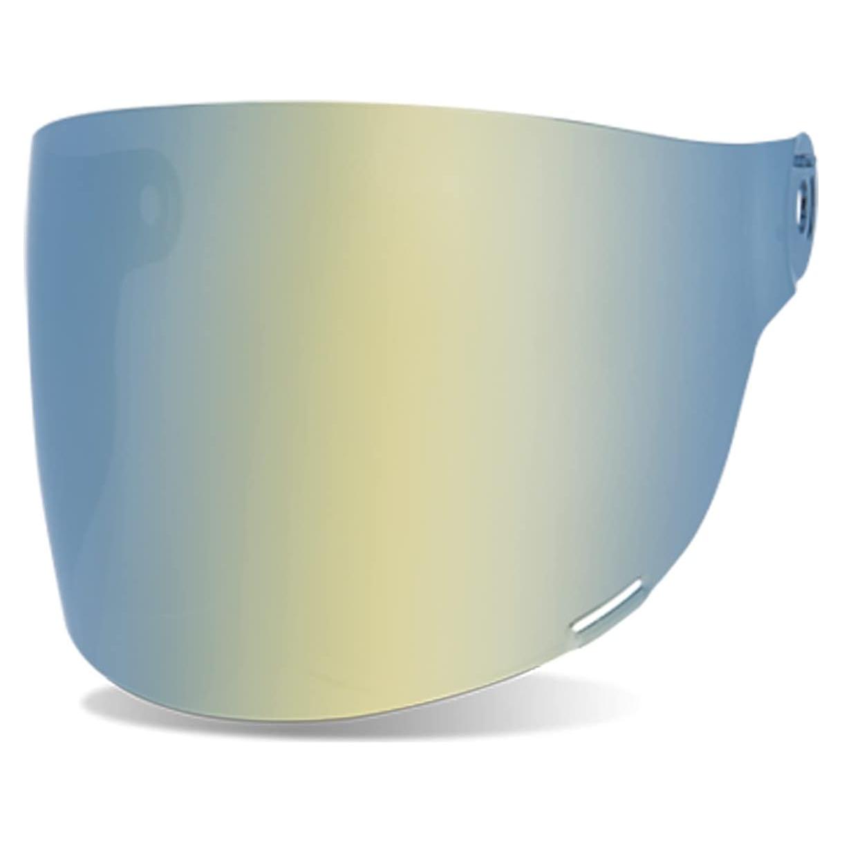 Visera Plana Bell Bullitt Iridium Dorado Retro