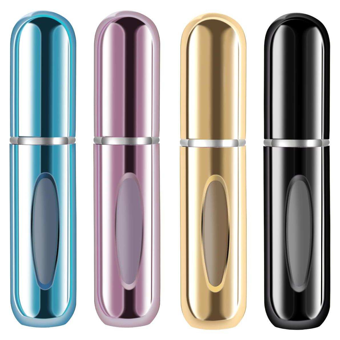 Botella Atomizador Perfume Portátil Recargable Yamadura Mini 5ml 4 Piezas