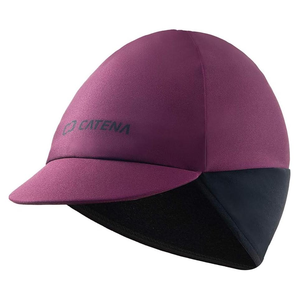 Gorro Térmico CATENA Unisex Rojo con Orejeras para Ciclismo