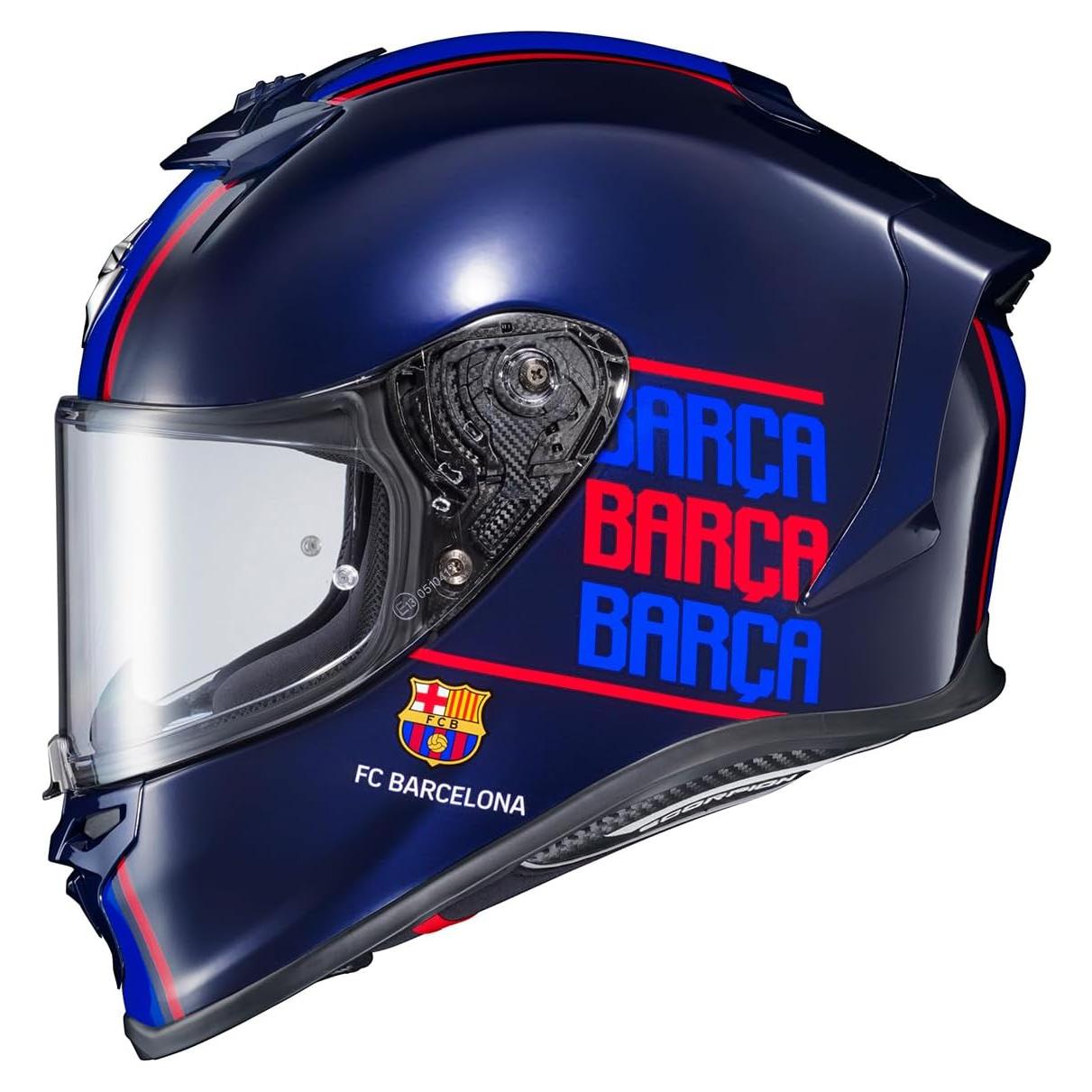 Casco Integral ScorpionEXO R1 Air Azul/Rojo X-Large