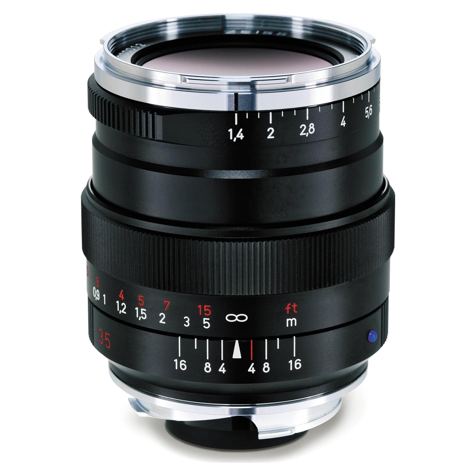 Lente Gran Angular ZEISS Biogon T 2.8/21 para Leica M, Negro