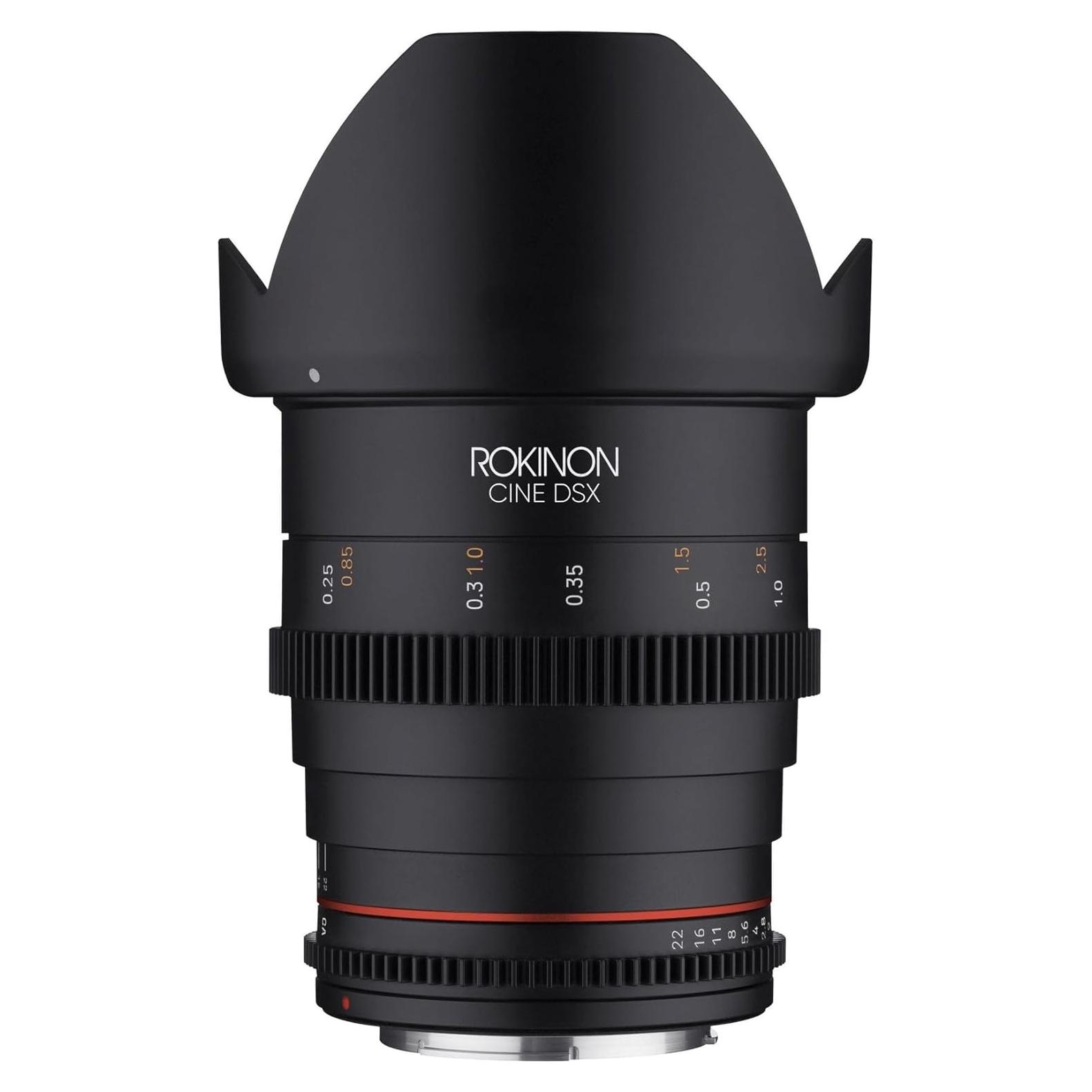 Lente Cine Rokinon DSX 24mm T1.5 para Canon EF
