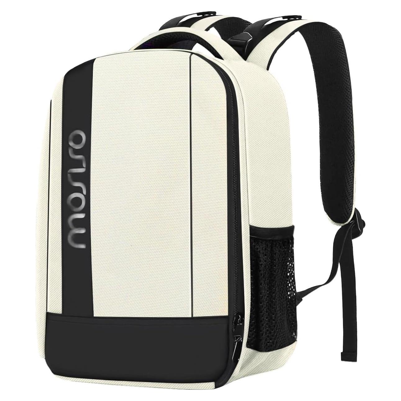 Mochila para Cámara MOSISO Beige DSLR/SR con Compartimentos Acolchados