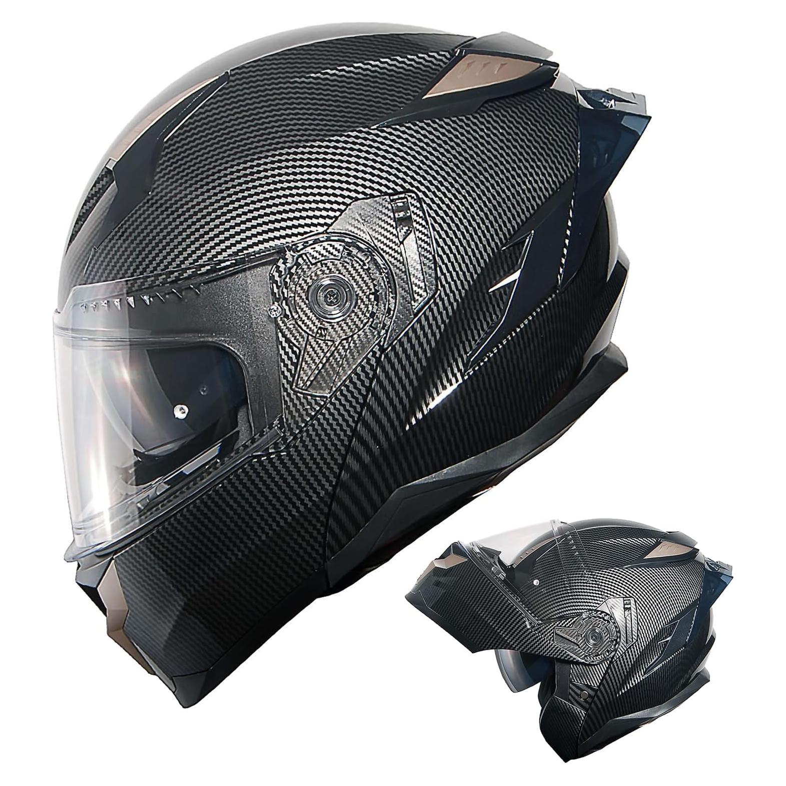 Casco Modular 1Storm HJA119 Doble Lente Antivaho S