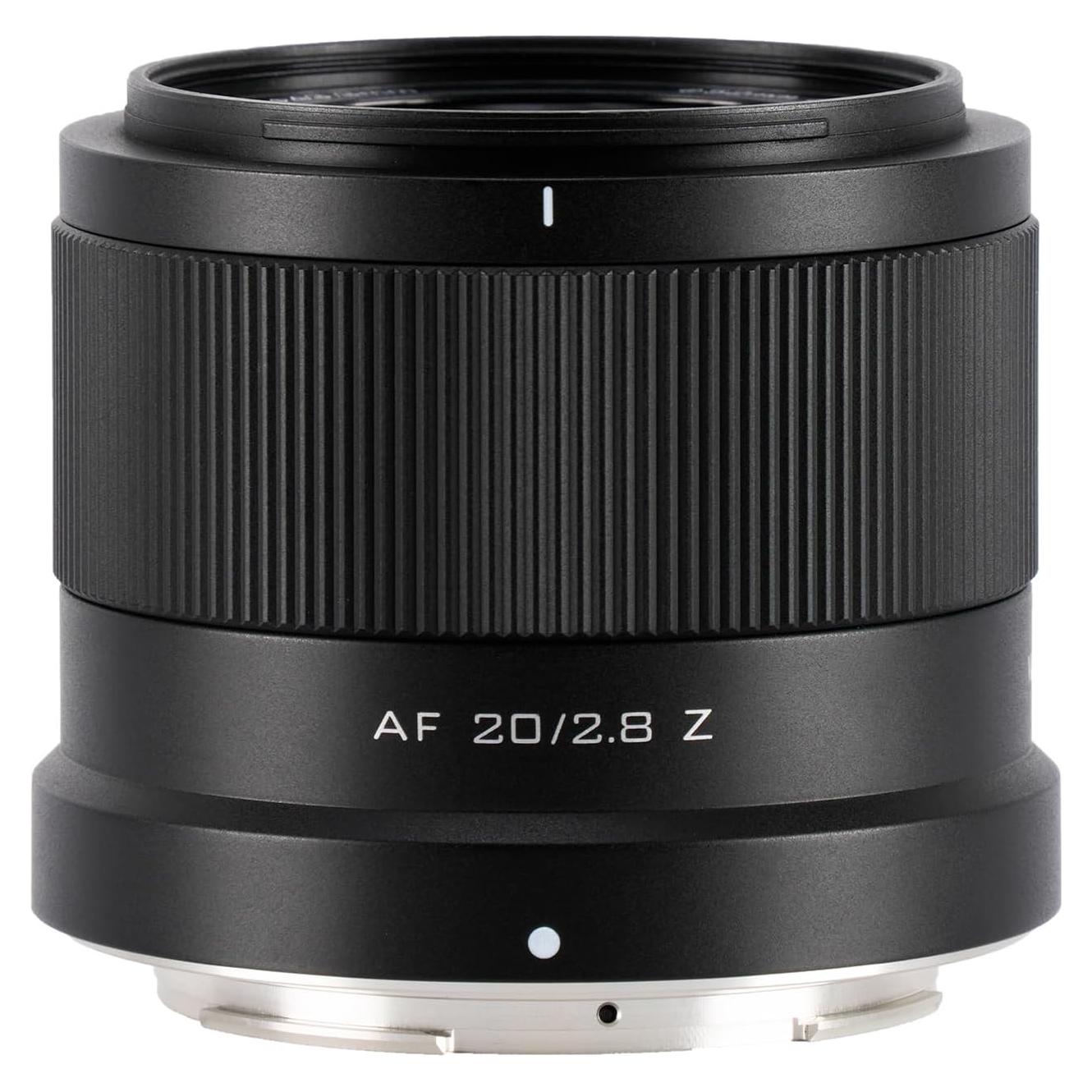 Lente VILTROX 20mm f2.8 AF para Cámaras Nikon Z - Compacto y Ligero