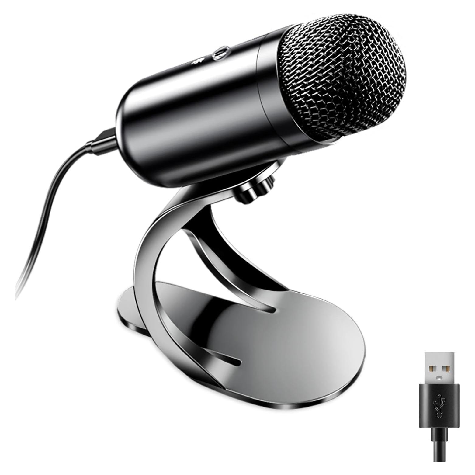 Micrófono USB LiANGSTAR K6 Condensador Omnidireccional