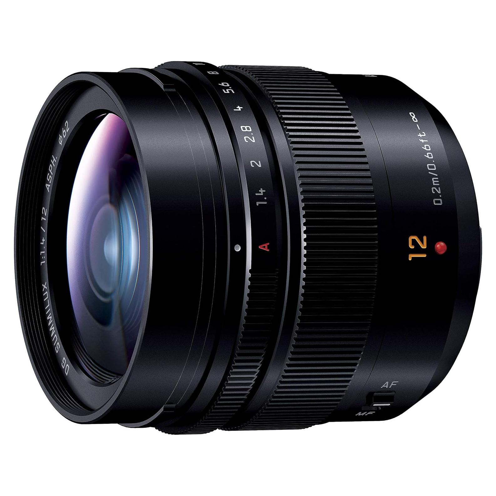 Lente Panasonic Leica DG Summilux 12mm F1.4 ASPH. Micro 4/3