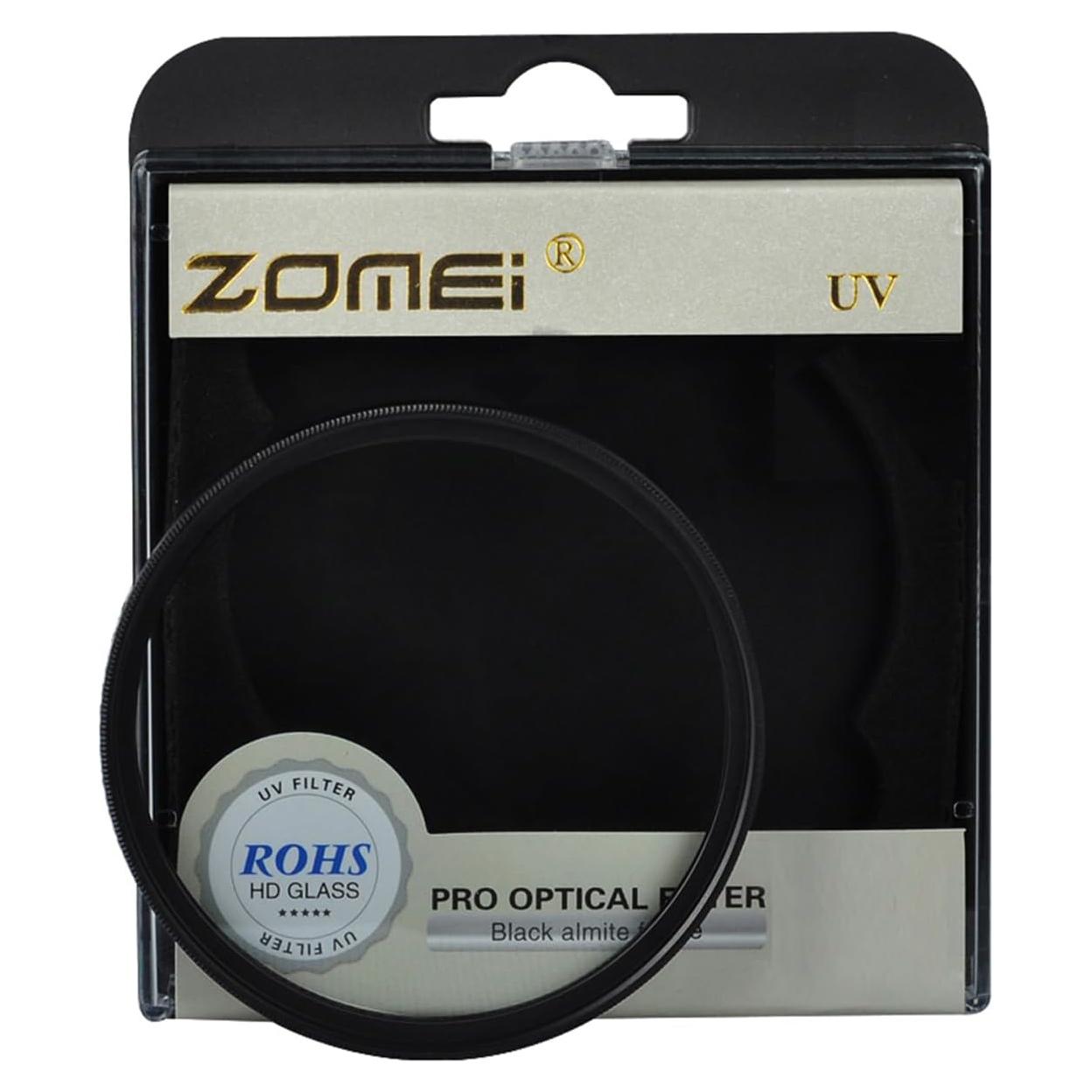 Filtro UV ZOMEI 40.5mm para Lentes de Cámara DSLR