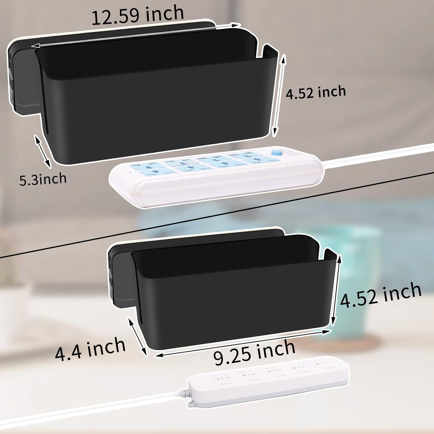 Caja de Gestión de Cables YUANYE 2 Paquetes con Clips